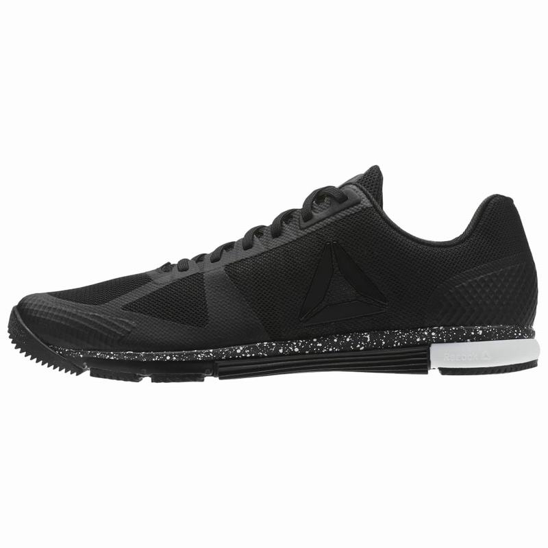 Adidasi Training Reebok Speed Tr 2.0 Barbati Negrii/Albi Romania MR1929CV